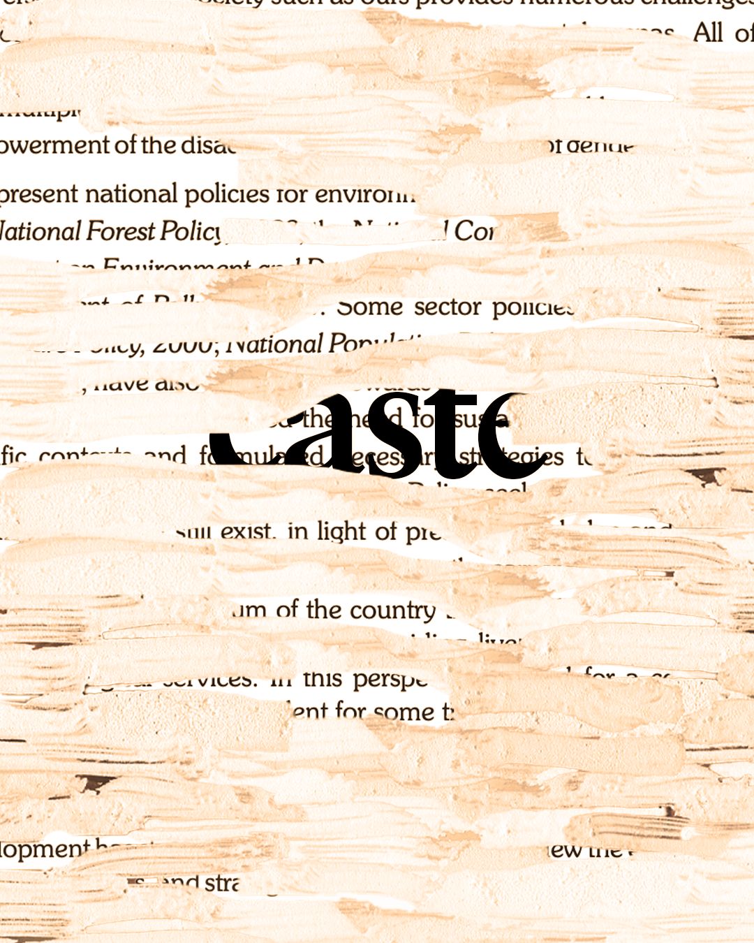 Greenwashing Lexis, Invisibilising Caste: A Psycholinguistic Analysis of Indian Environmental Policy