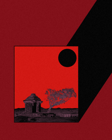 In the shadow of the Temple